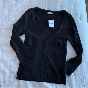 Free People Hook Closure Top